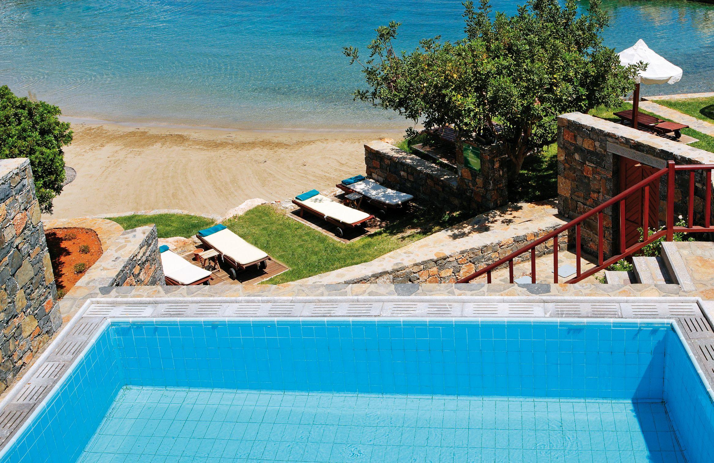 Elounda Peninsula Luxury Resort, Six Senses Spa Exterior foto